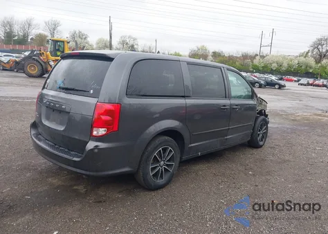 2014 Dodge Grand Caravan Sxt 30Th Anniversary из США, поврежденный, VIN 2C4RDGCG8ER379341